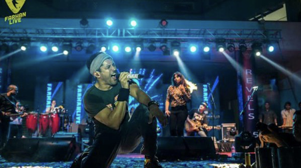 Farhan Live performance on stage