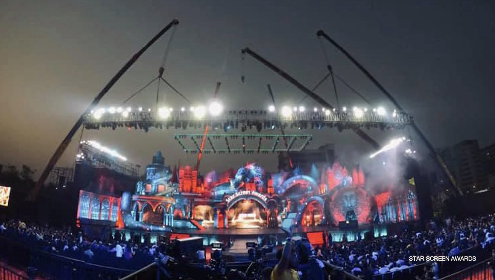 Star Screen Awards monumental stage build